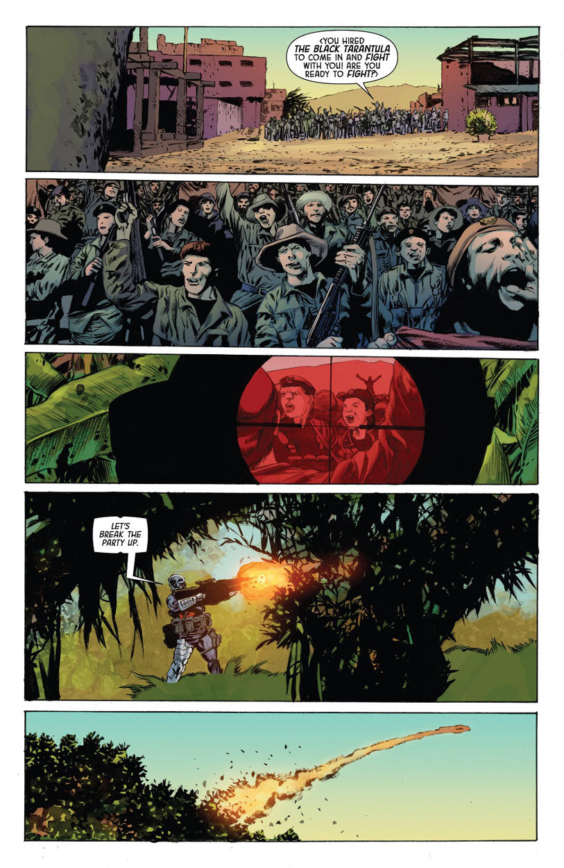 Deathlok #1 p.16 - Deathlok Launches Rocket!