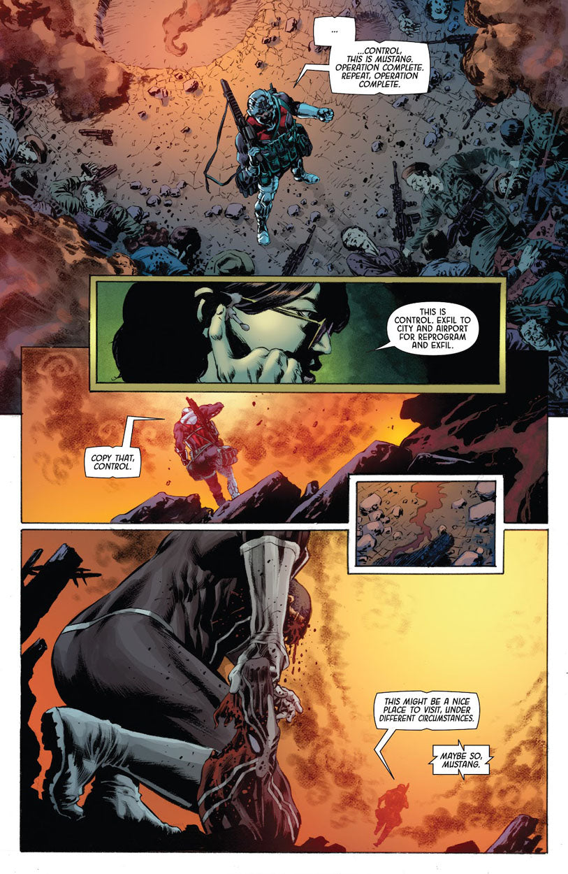 Deathlok #1 p.20 - Deathlok in Action!
