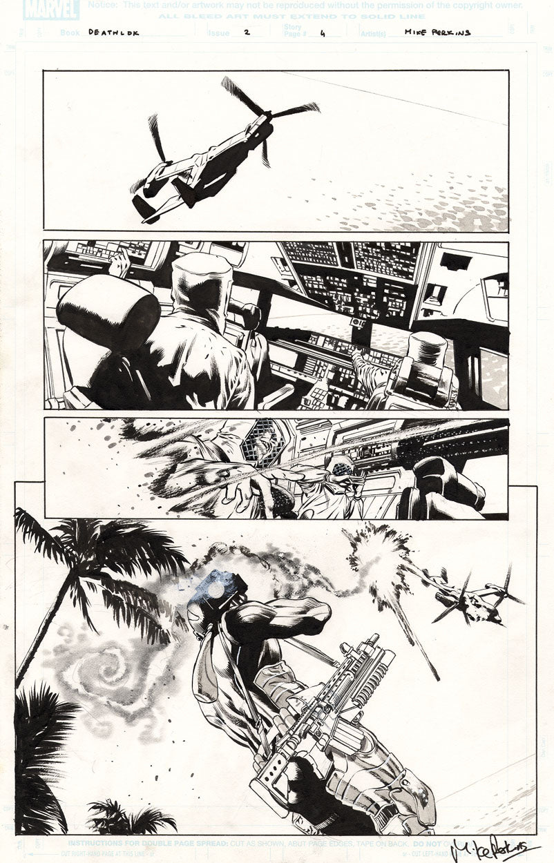 Deathlok #2 p.04 - Deathlok in Action!