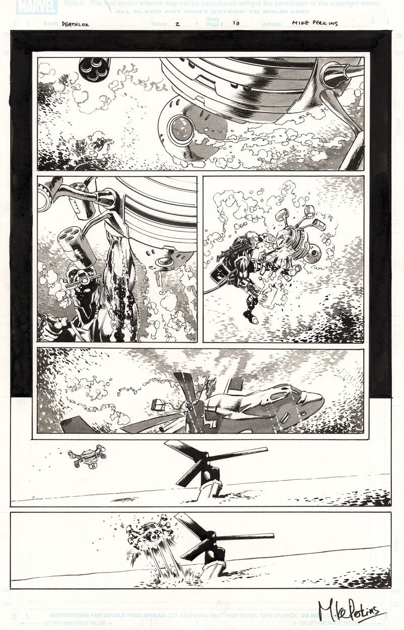 Deathlok #2 p.10 - Deathlok in Action!