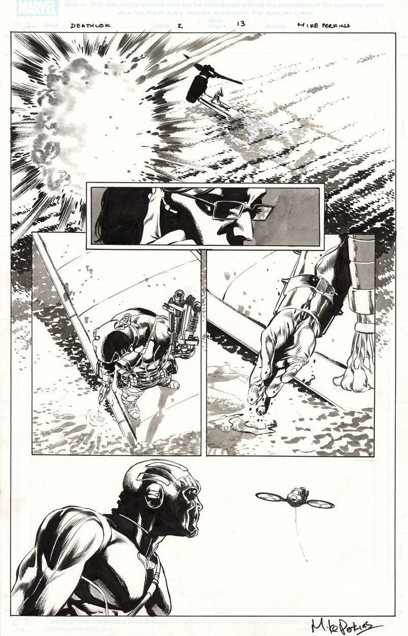 Deathlok #2 p.13 - Nice Deathlok Images!