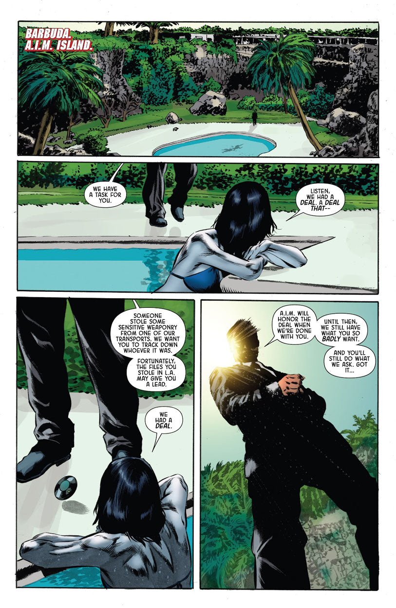 Deathlok #2 p.19 - Domino Cameo!