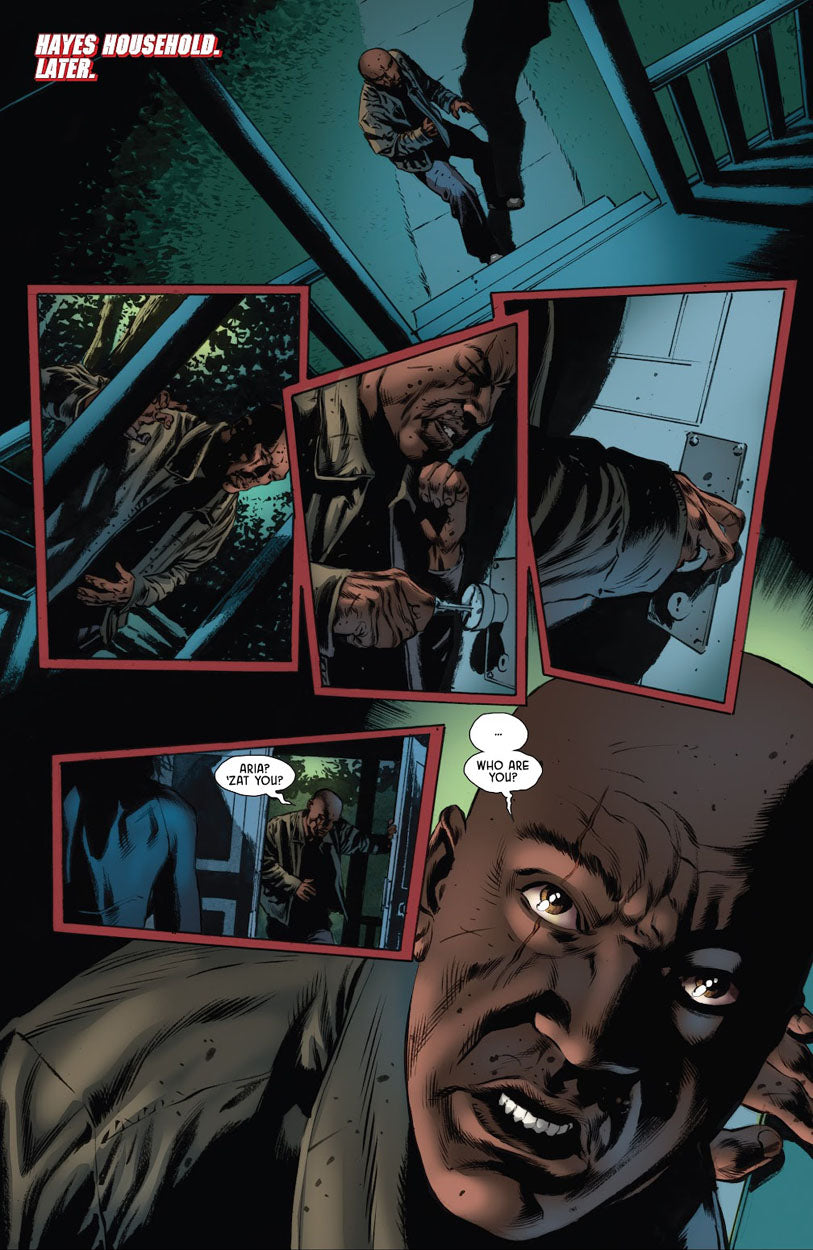 Deathlok #4 p.17 - Face to Face with Domino!