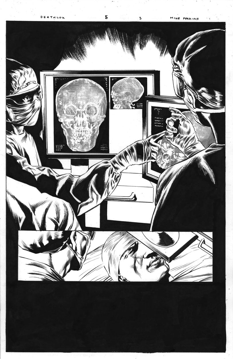 Deathlok #5 p.03 - Title Splash!