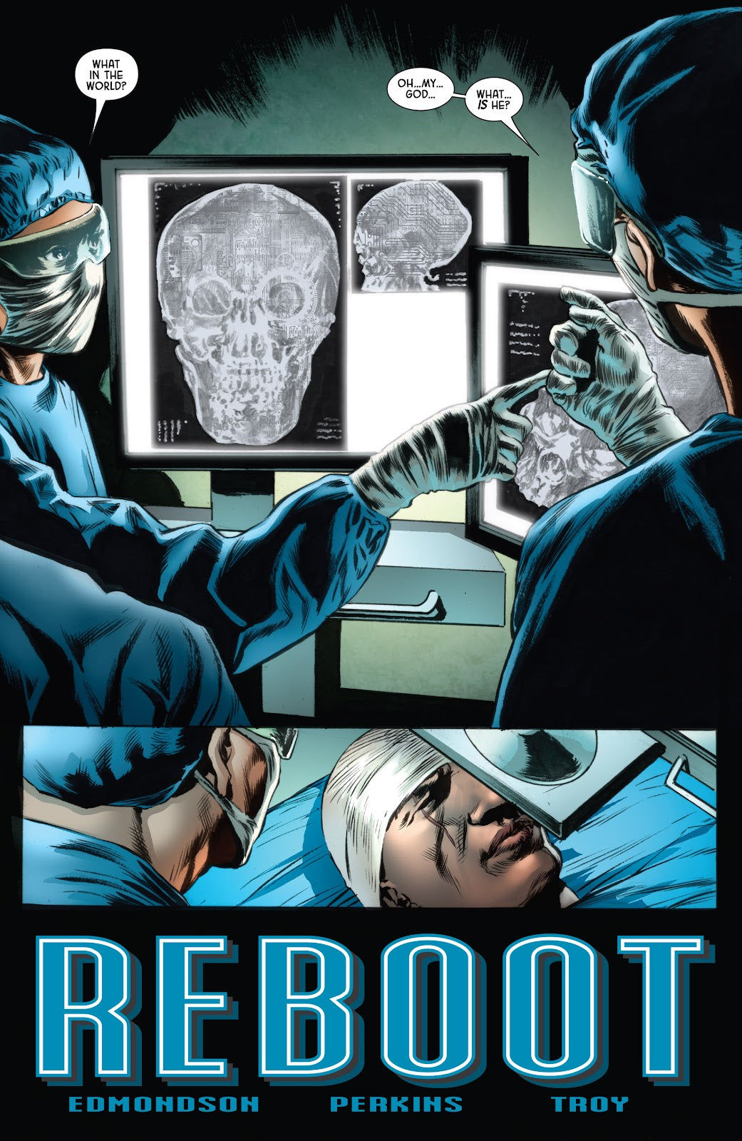 Deathlok #5 p.03 - Title Splash!