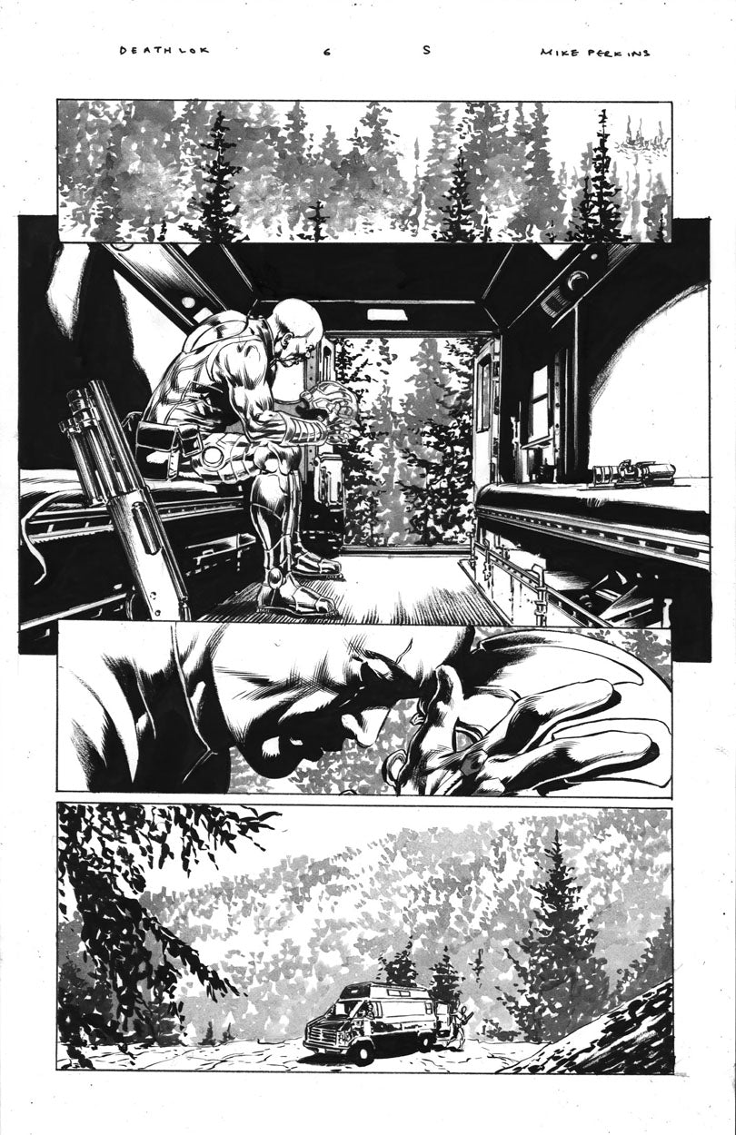 Deathlok #6 p.05 - Deathlok in the Van!