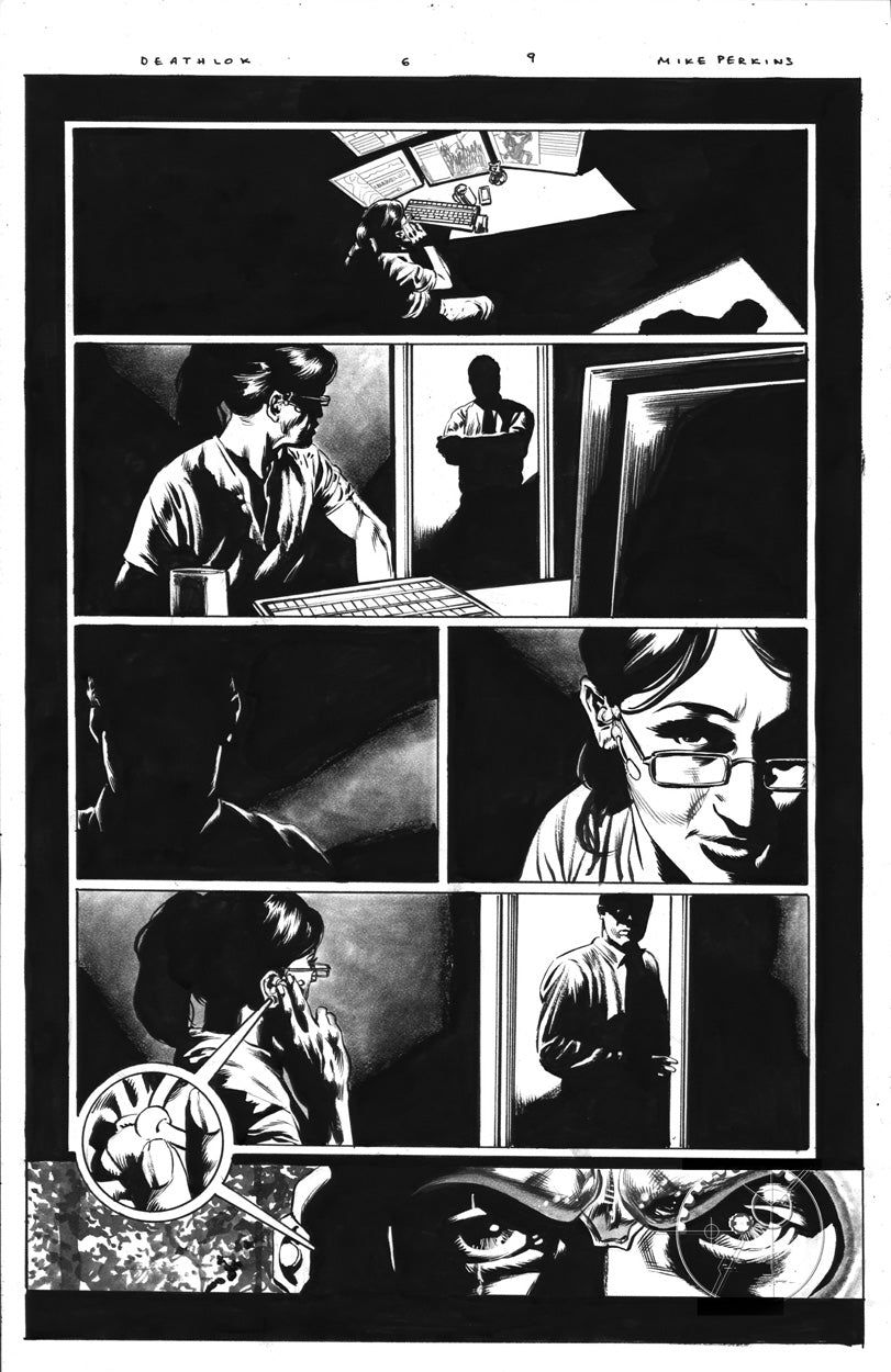 Deathlok #6 p.09 - Nice Chiaroscuro!