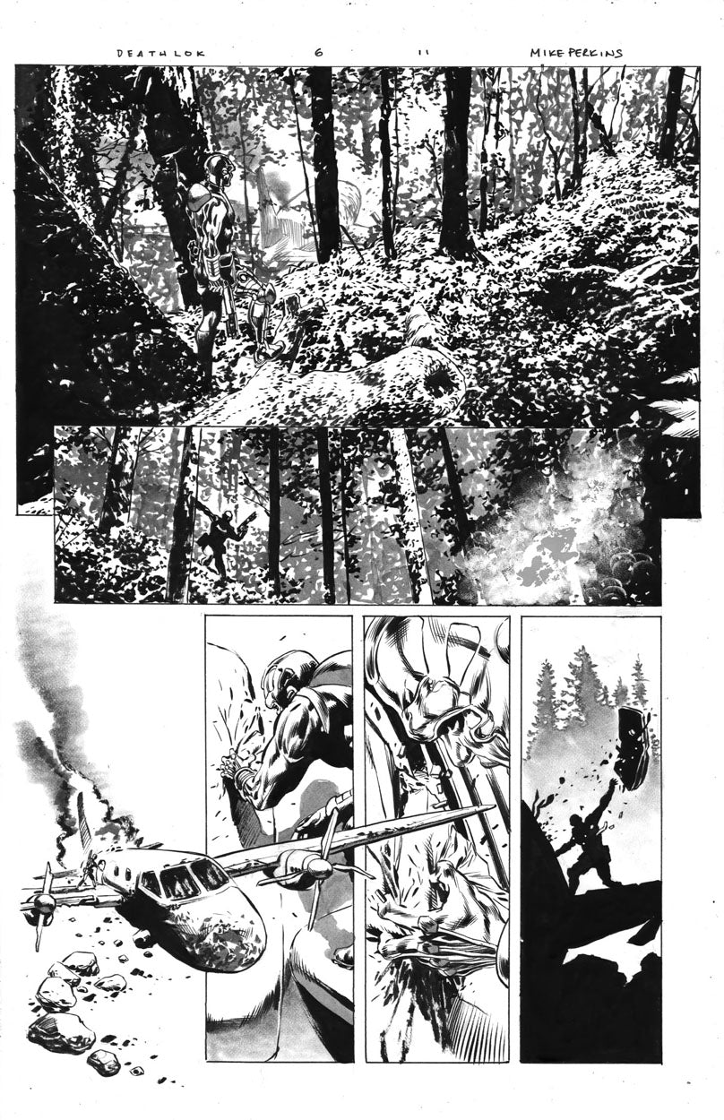 Deathlok #6 p.11 - Plane Crash Survivors?