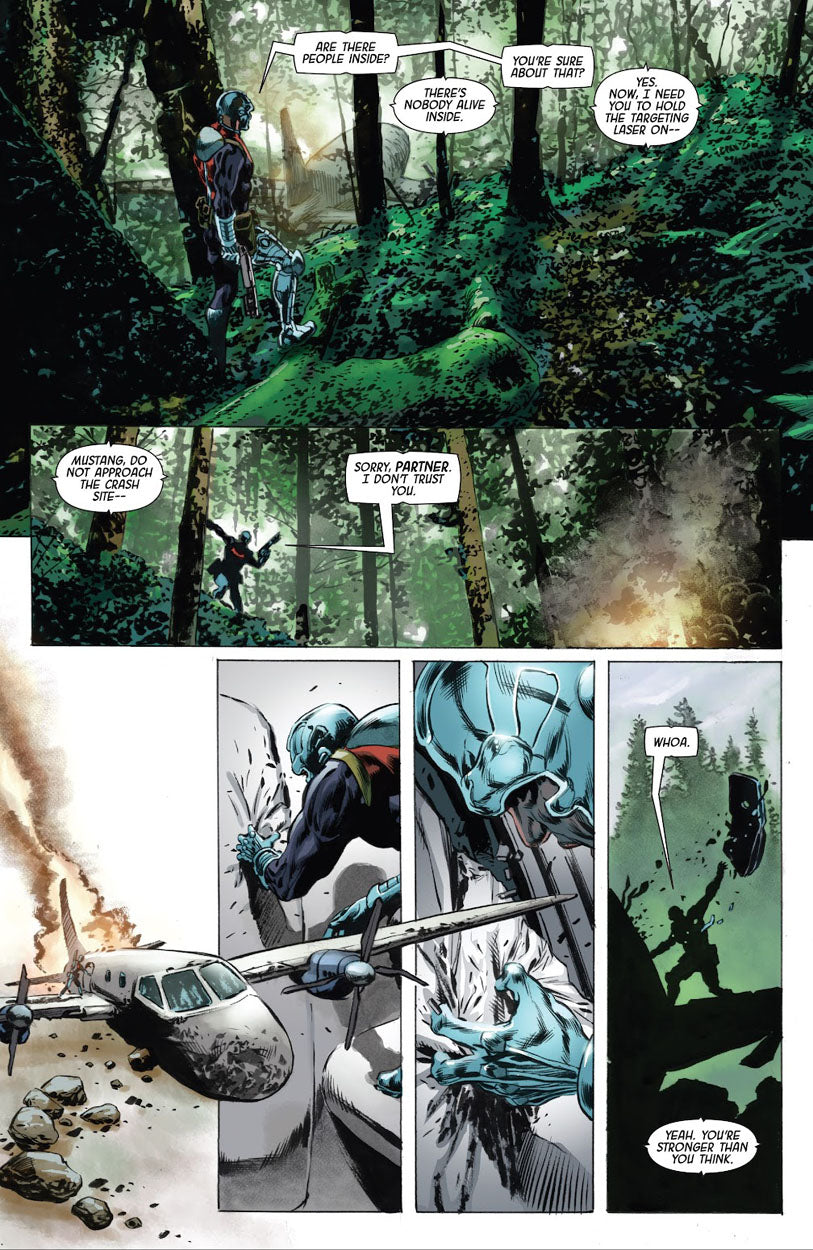 Deathlok #6 p.11 - Plane Crash Survivors?