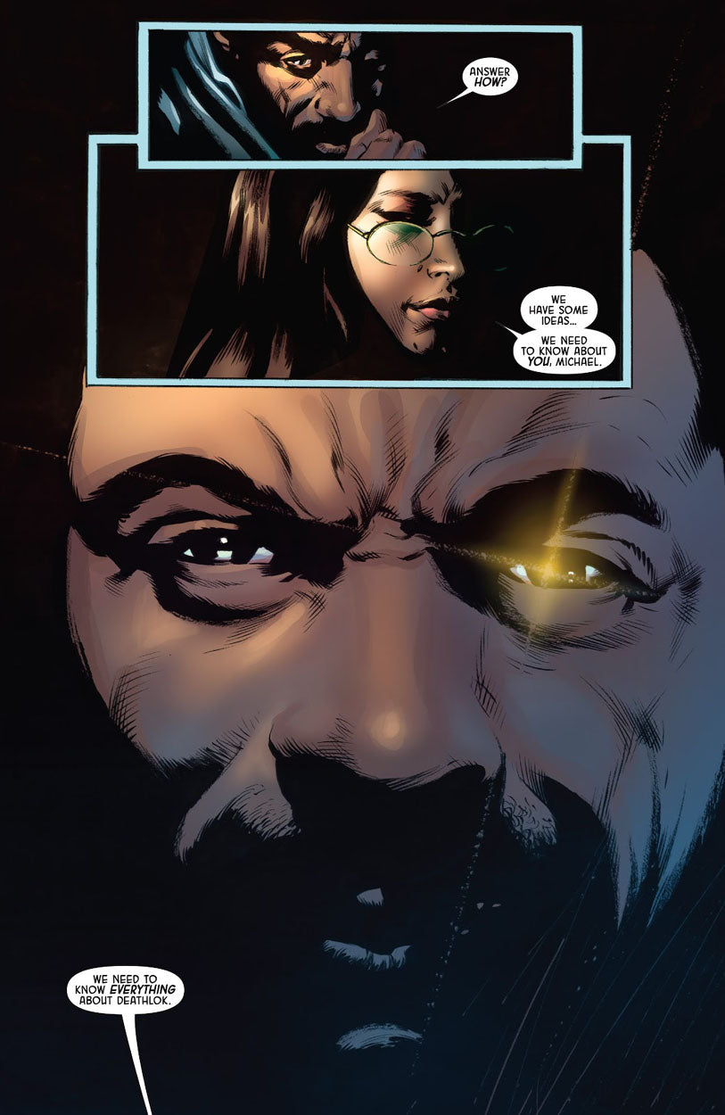 Deathlok #7 p.10 - Michael Collins Splash!