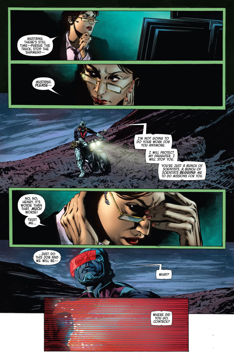 Deathlok #7 p.11 - Contacting Hope!