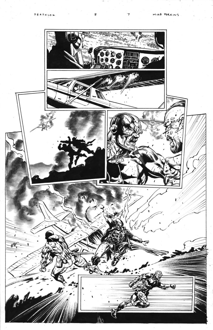 Deathlok #8 p.07 - Deathlok vs Seraph!