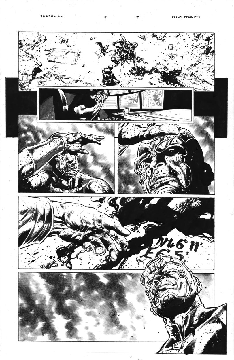Deathlok #8 p.12 - Great Images!