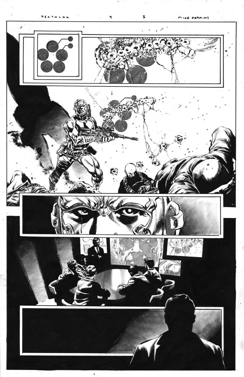 Deathlok #9 p.03 - Gorgeous!