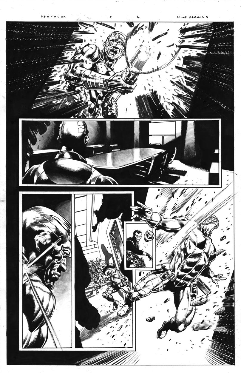 Deathlok #9 p.04 - Action!