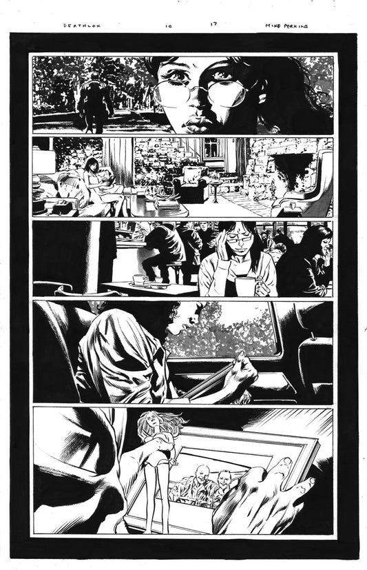 Deathlok #10 p.17 - Great Chiaroscuro!
