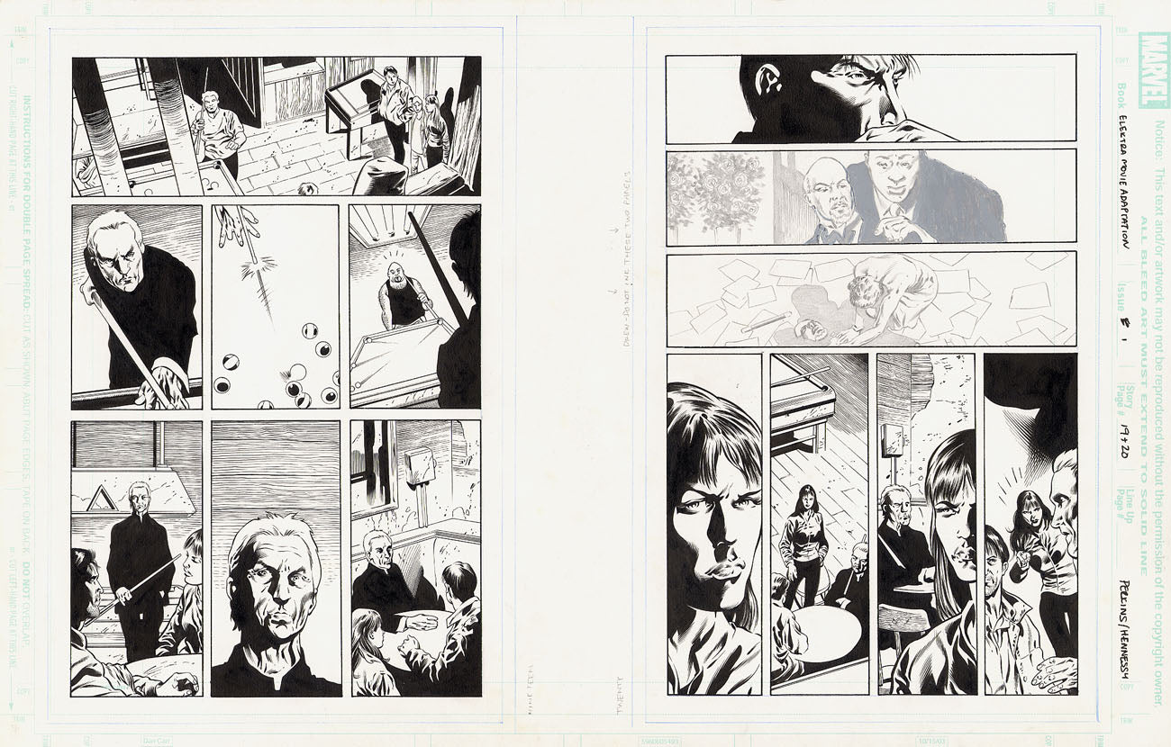 Elektra Adaptation #1 p.19 & 20