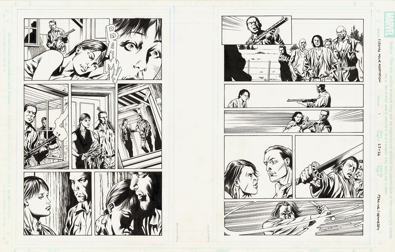 Elektra Adaptation #1 p.25 & 26