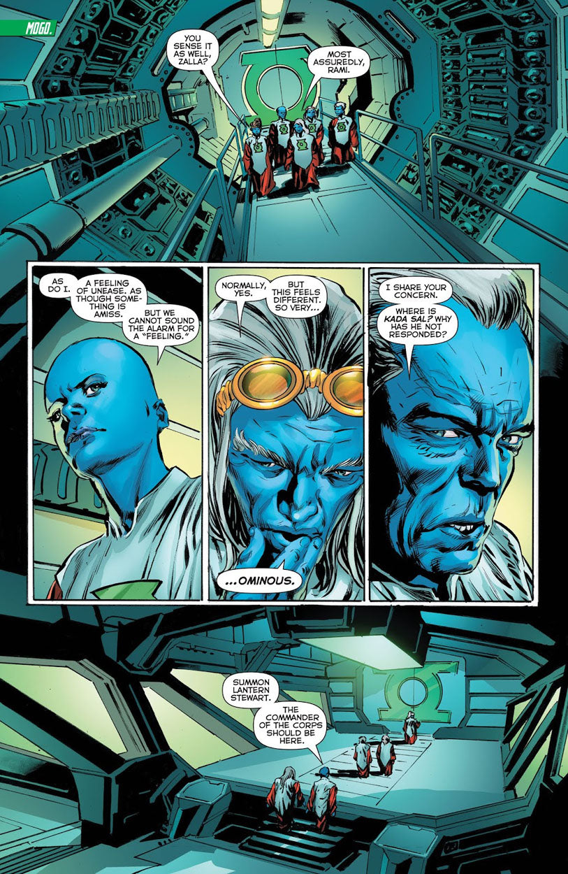 Green Lanterns #50 p.14 - Guardians!