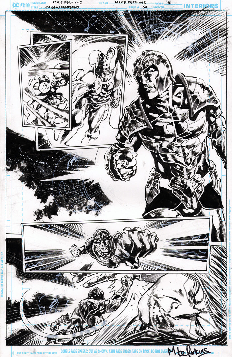 Green Lanterns #50 p.18 - Stewart in Action!