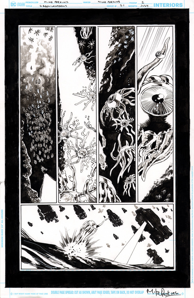 Green Lanterns #51 p.02 - GL Penelops Flees!