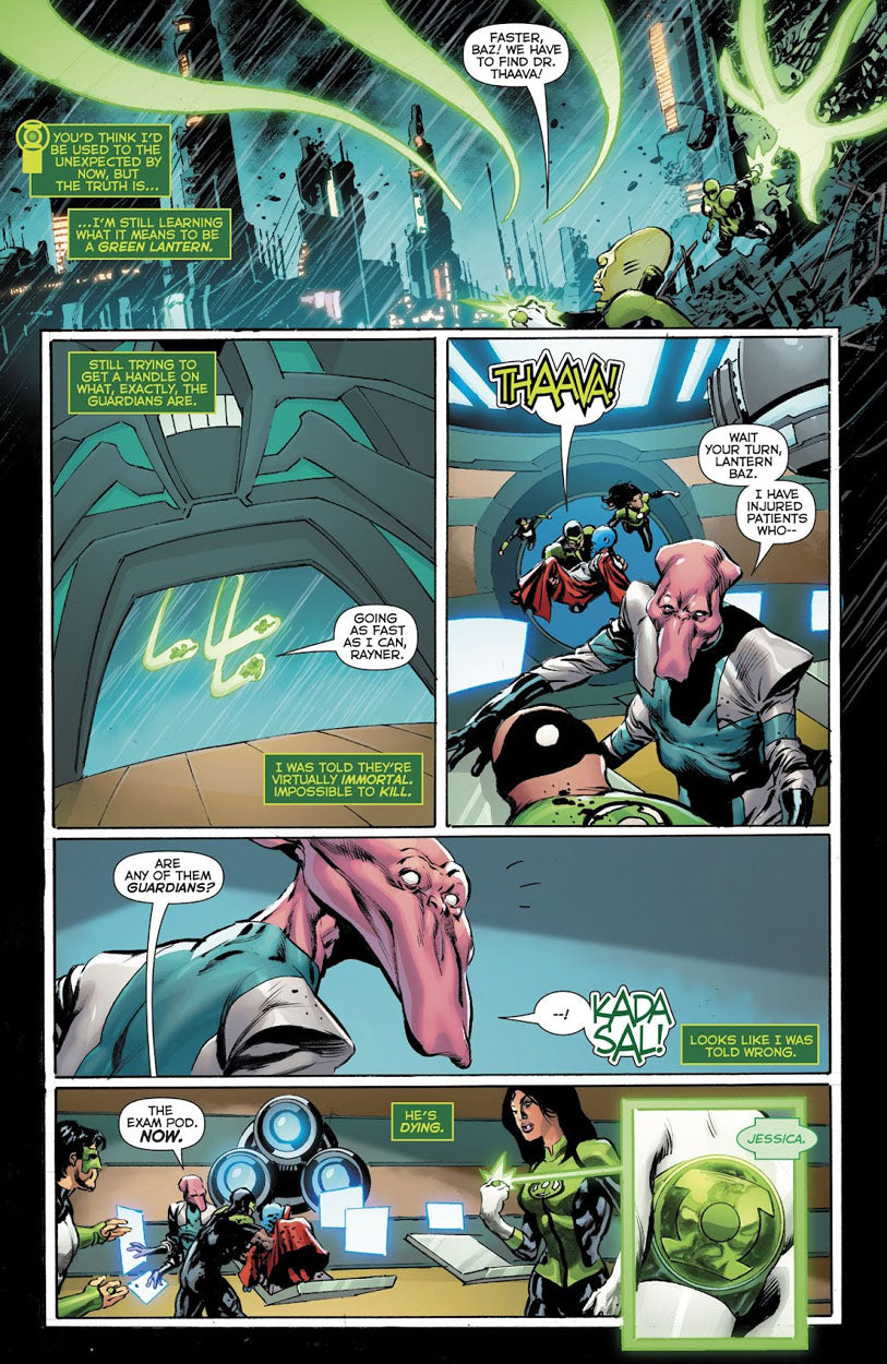 Green Lanterns #51 p.05 - Kada Sal is Dying!