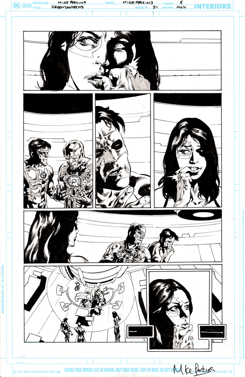 Green Lanterns #51 p.06 - Jessica Cruz Closeups!