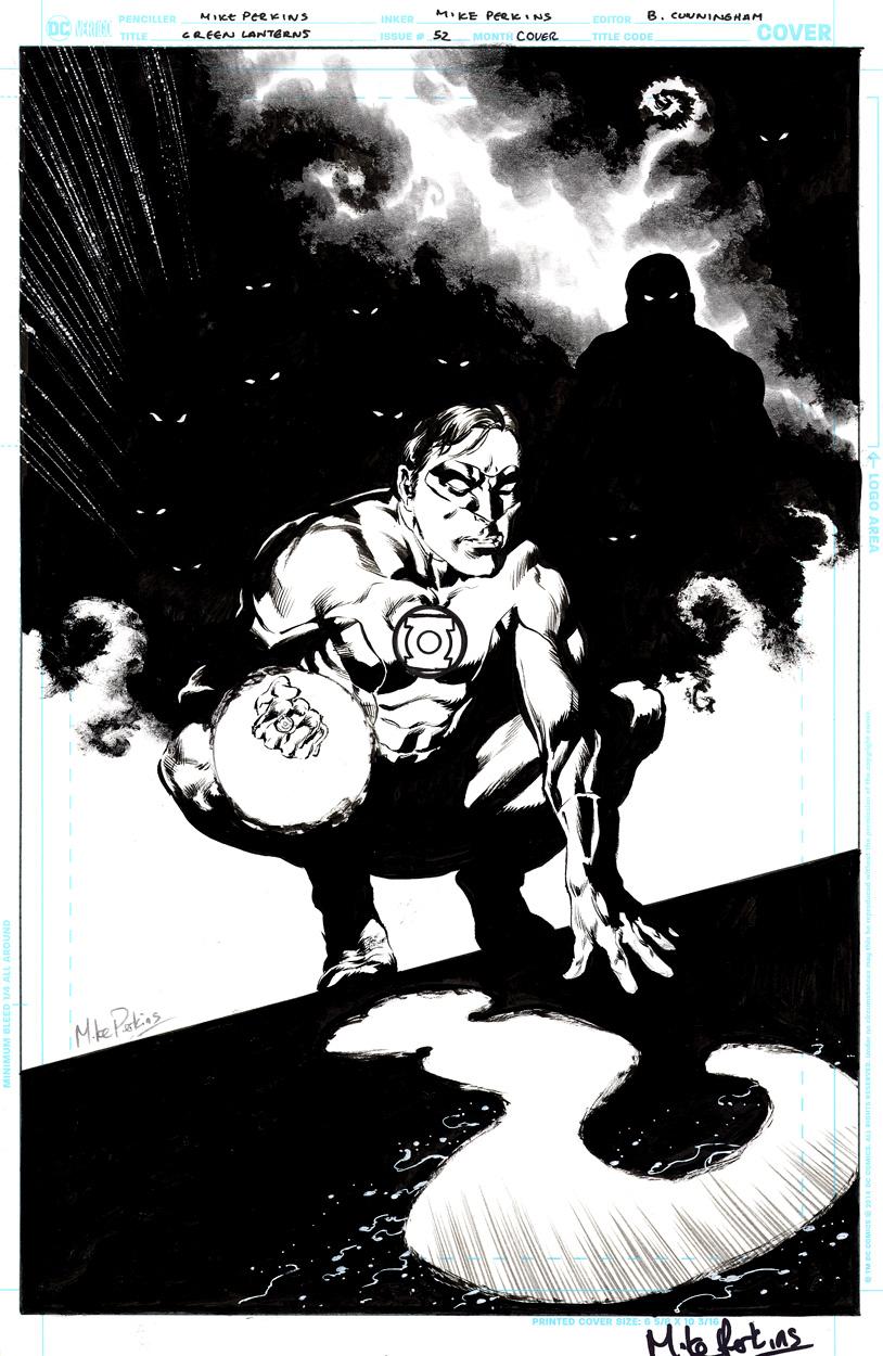 Green Lanterns #52 Cover - Who's the Killer?