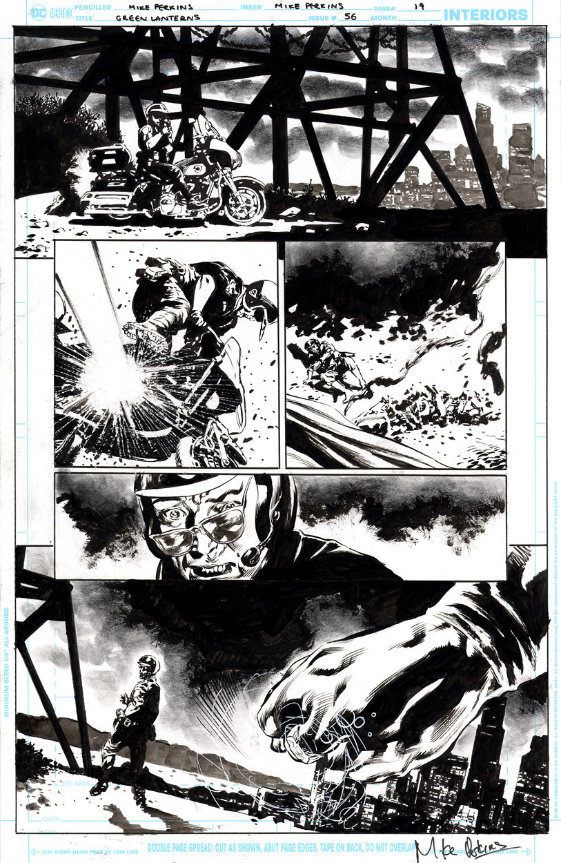 Green Lanterns #56 p.19 - Henshaw Arrives!