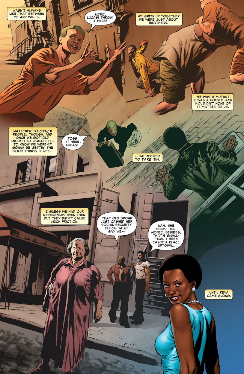 House of M: Avengers #1 p.06 - Cage Origin!