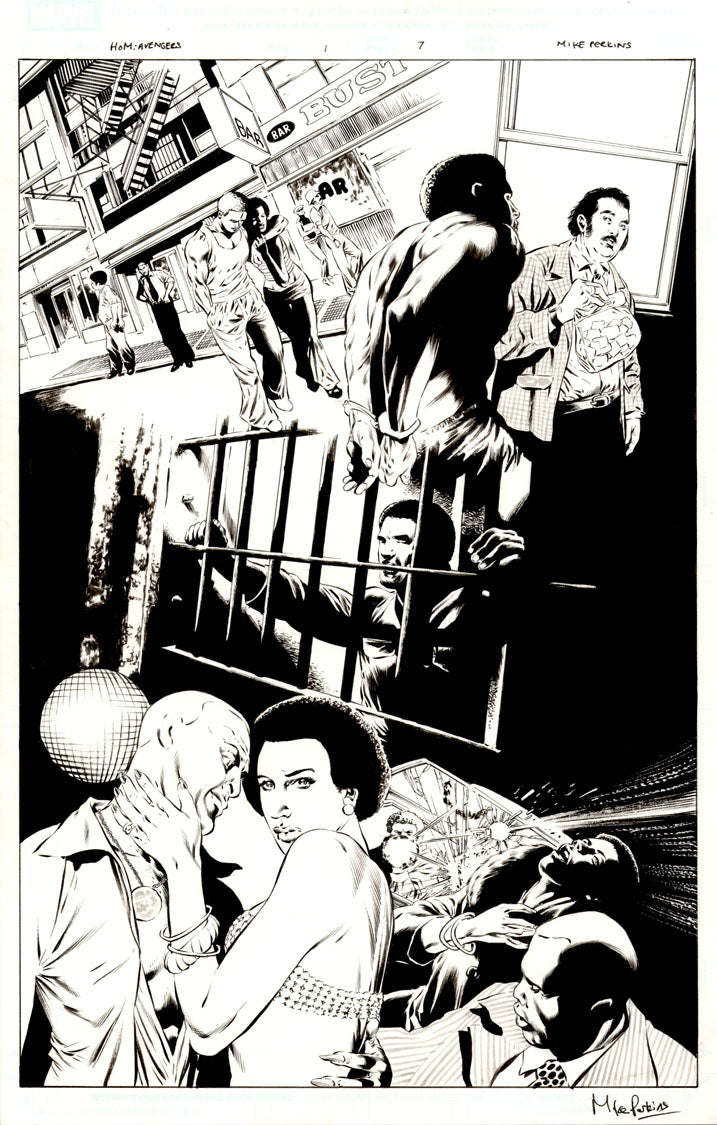 House of M: Avengers #1 p.07 - Cage Origin!