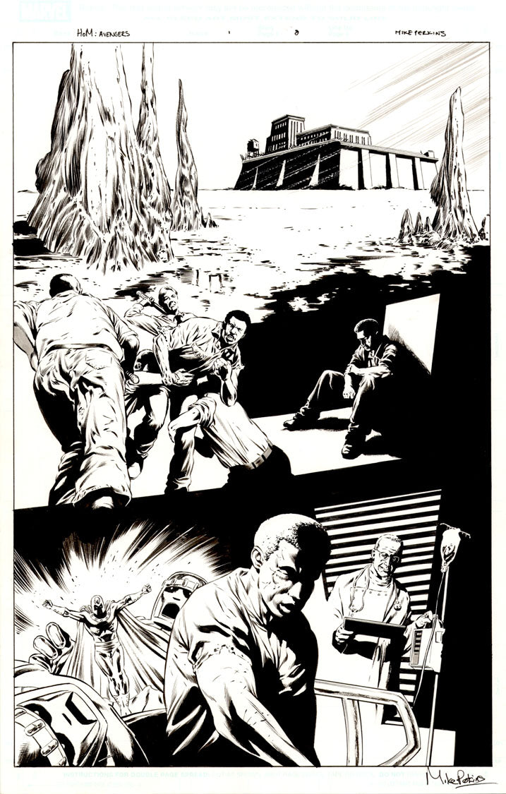 House of M: Avengers #1 p.08 - Magneto & Sentinels!