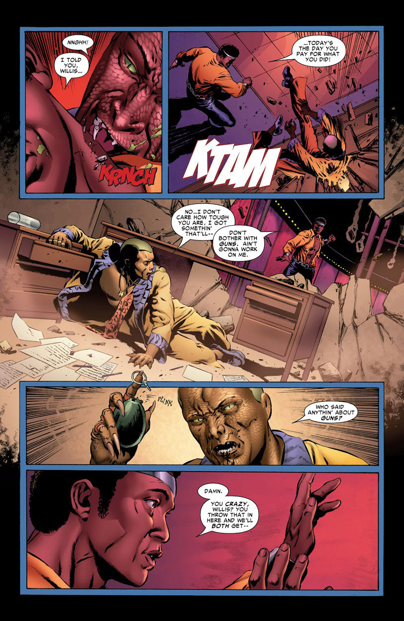 House of M: Avengers #1 p.12 - Luke Cage Powerman!