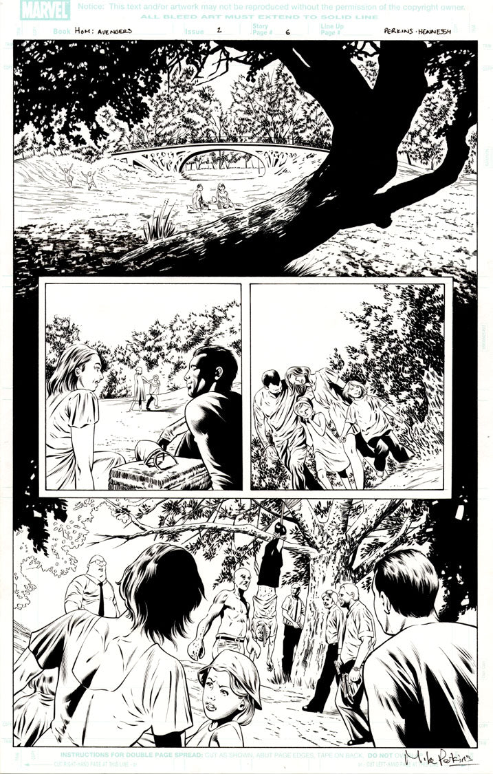 House of M: Avengers #2 p.06 - Punisher Origin (1st of 4 pgs)!