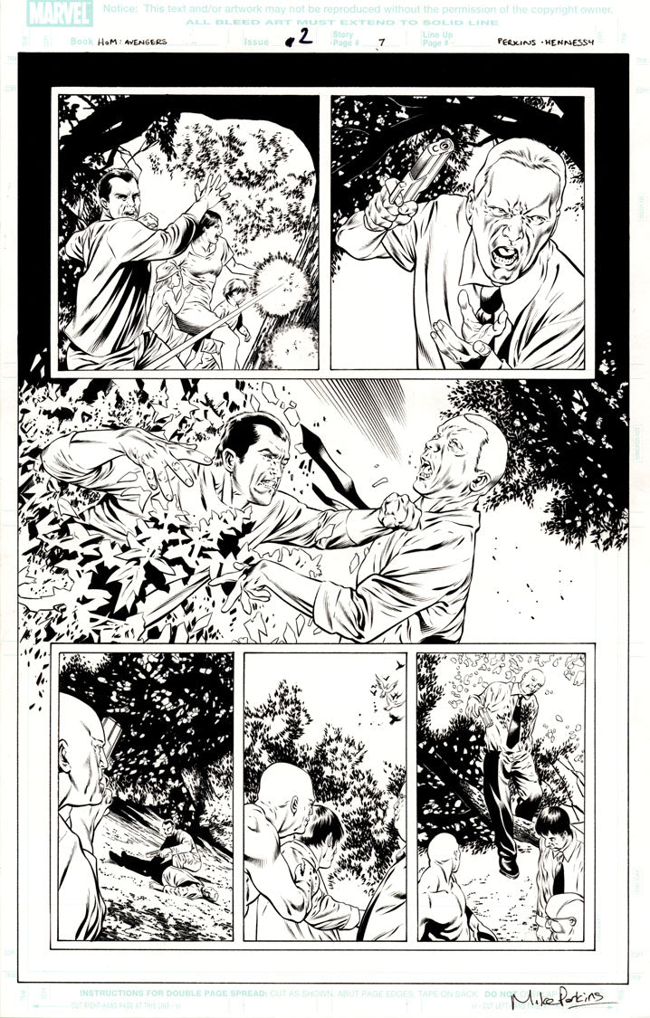 House of M: Avengers #2 p.07 - Punisher Origin (2nd of 4 pgs)!