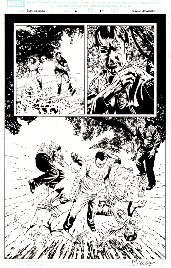House of M: Avengers #2 p.09 - Punisher Origin (4th of 4 pgs)!