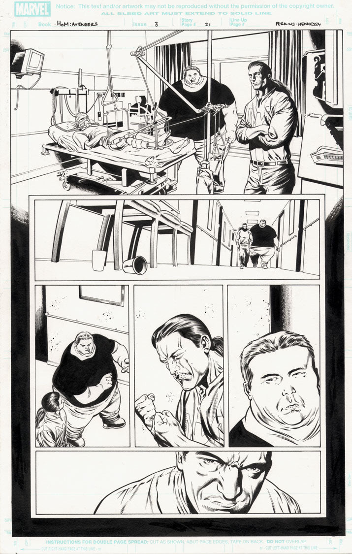 House of M: Avengers #3 p.21 - Blob & Thunderbird!