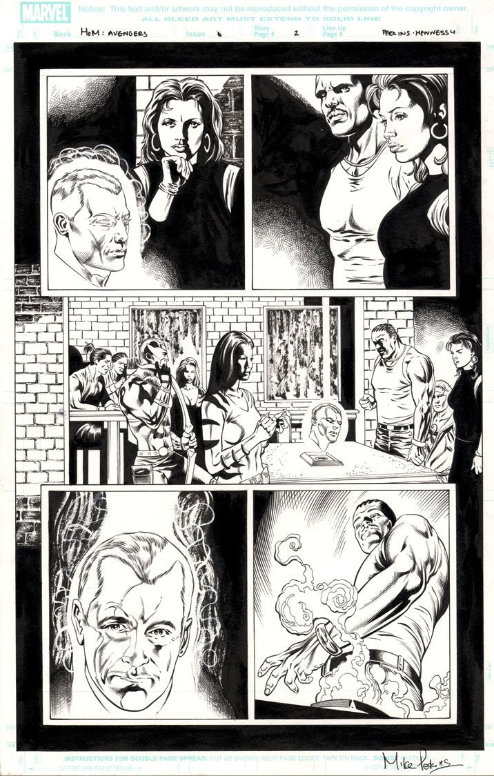 House of M: Avengers #4 p.02 - Punisher!
