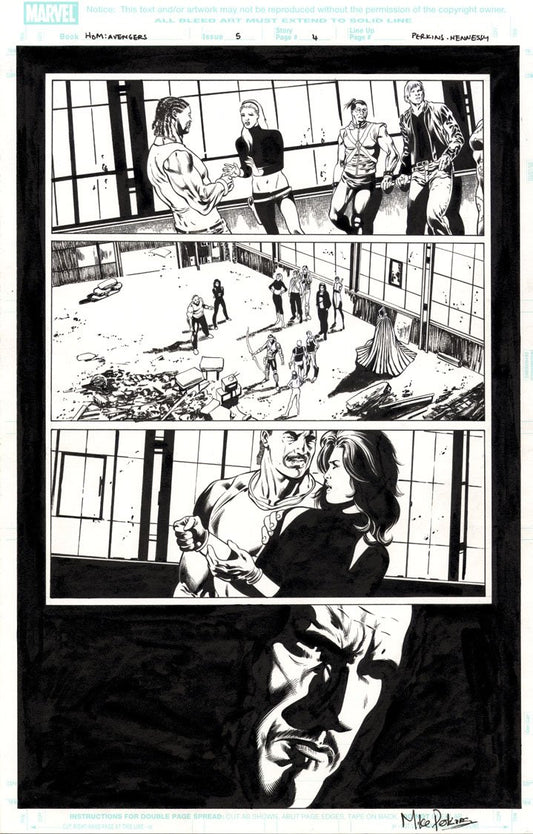 House of M: Avengers #5 p.04 - Black Cat!