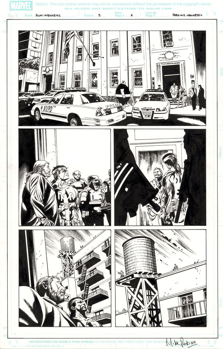 House of M: Avengers #5 p.06 - Thunderbird!