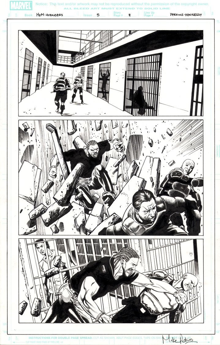 House of M: Avengers #5 p.08 - Luke Cage!