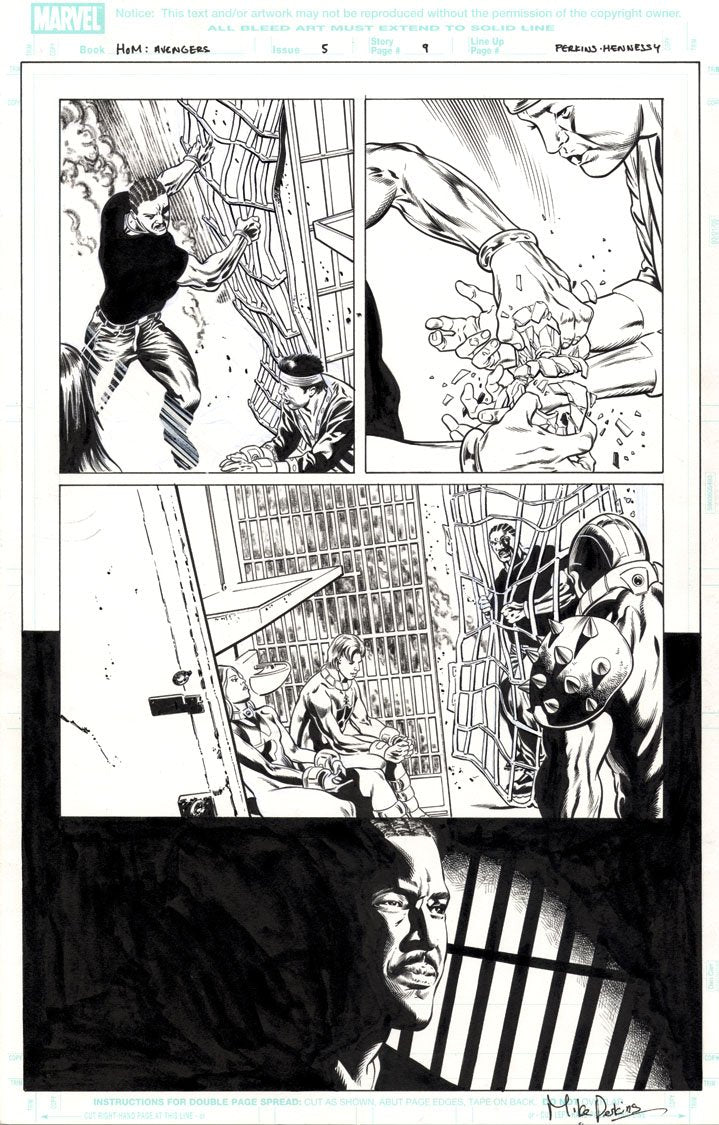 House of M: Avengers #5 p.09 - Shang-Chi!