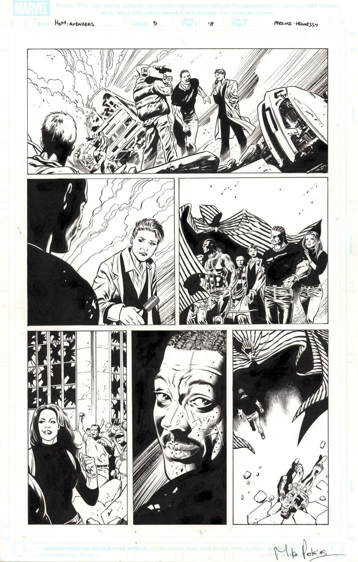 House of M: Avengers #5 p.18 - Heroes Win!