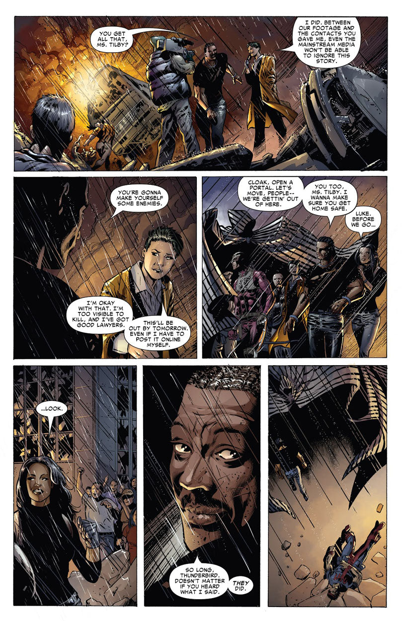House of M: Avengers #5 p.18 - Heroes Win!