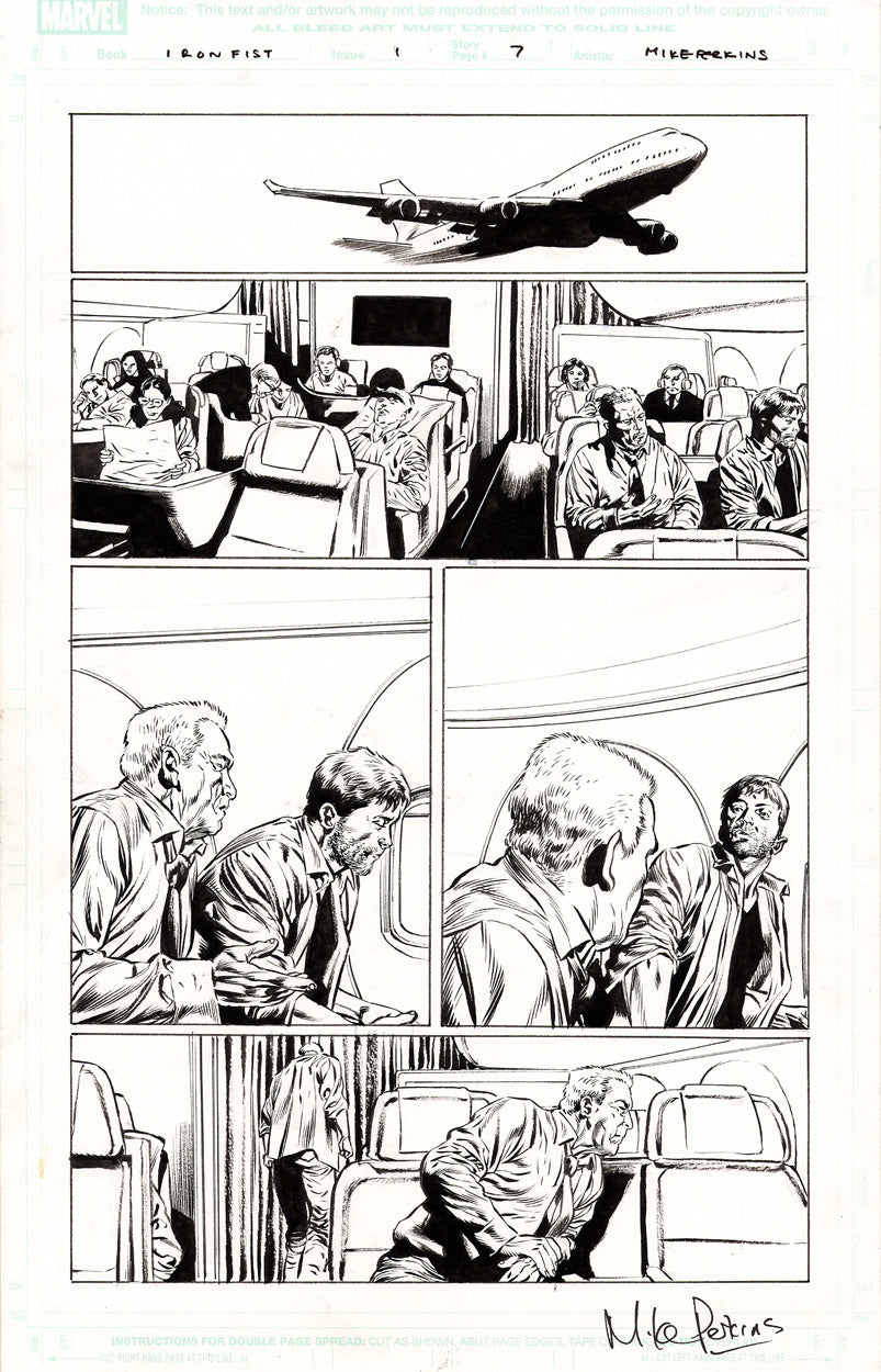 Iron Fist #1 p.07 - Danny Flies to Cambodia