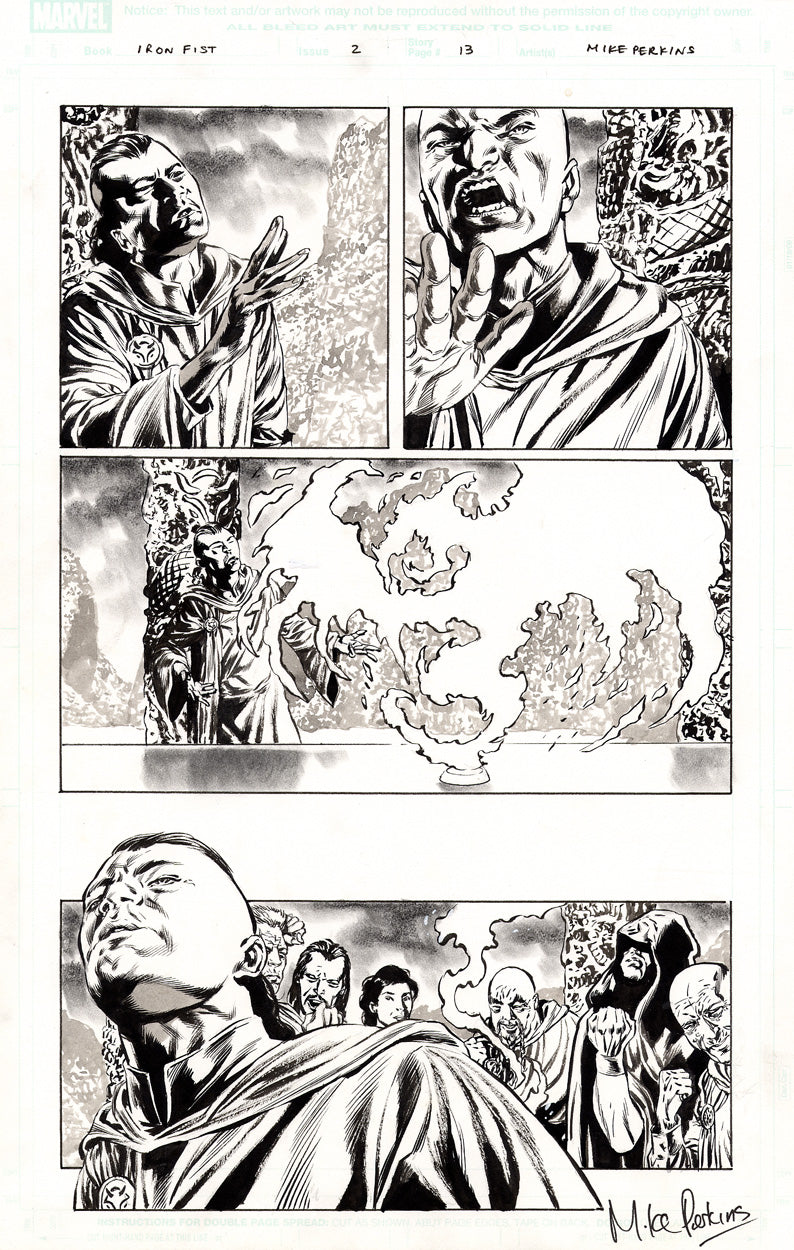 Iron Fist #2 p.13 - Council reveals true intent!