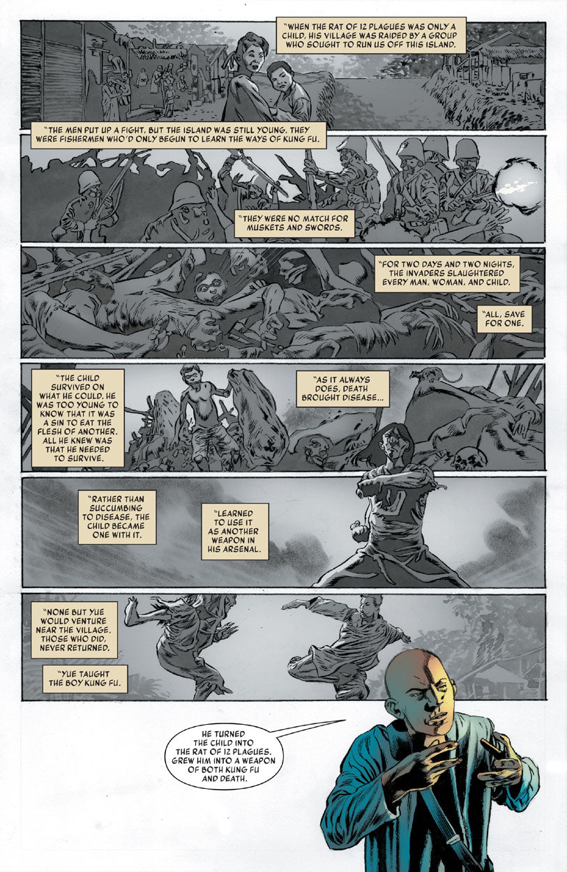 Iron Fist #2 p.15 - Origin: Rat of 12 Plagues!