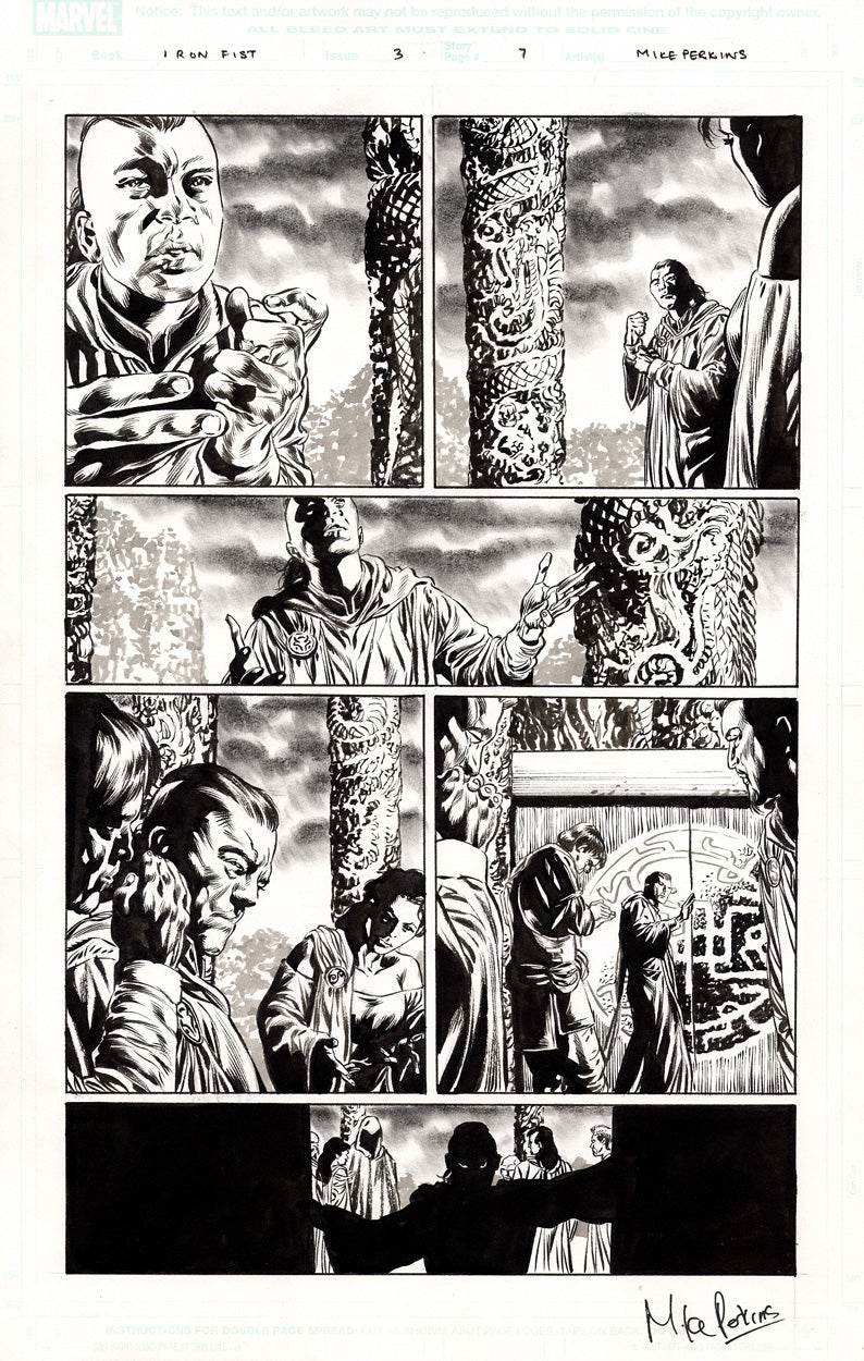 Iron Fist #3 p.07 - Choshin Plots & Schemes!