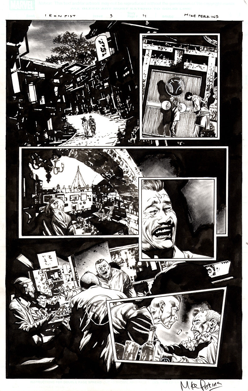 Iron Fist #3 p.11 - Choshin Plans Betrayal!
