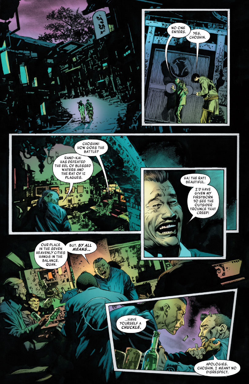 Iron Fist #3 p.11 - Choshin Plans Betrayal!